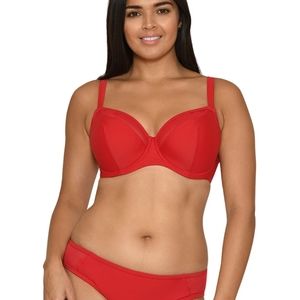 Curvy Kate Red Bikini Top